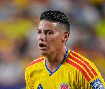 James Rodríguez disputando uno de los partidos con la Selección Colombia en el Mundial 2026. FOTO: TOMADA DE IG JAMESRODRIGUEZ10