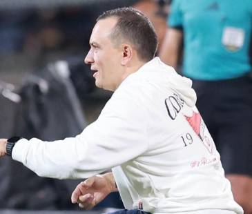 Alejandro Restrepo, DT Independiente Medellín. FOTO: MANUEL SALDARRIAGA