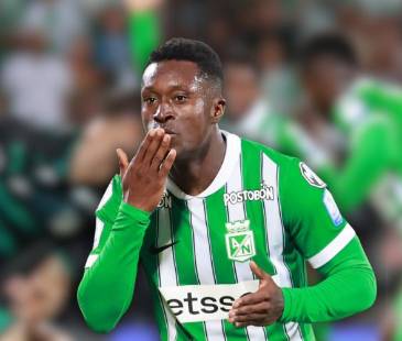 Marlos Moreno, figura del partido que salió con un pase gol y anotó el tanto que selló el 2-1 frente a Cali. FOTOS: MANUEL SALDARRIAGA