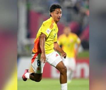 Juan José Cataño fue el autor del gol que le dio el empate a la Tricolor en el Mundial Sub-17. <b><span class="mln_small-caps_mln">/ FOTO: FIFA</span></b>