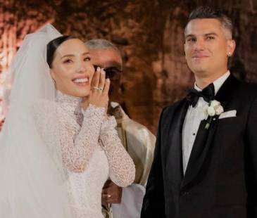 Luisa Fernanda W y Pipe Bueno dieron el sí después de 7 años juntos. FOTO: IG @luisafernandaw