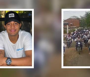 Jonathan Andrés Mármol Barba fue reportado como desaparecido y días depués, encontrado sin vida en el nororiente de Medellín. FOTOS: CORTESÍA Y CAPTURA DE VIDEO EL REPORTERO