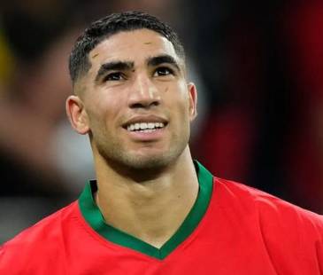 Achraf Hakimi, jugador hispanomarroquí. FOTO: @ACHRAFHAKIMI