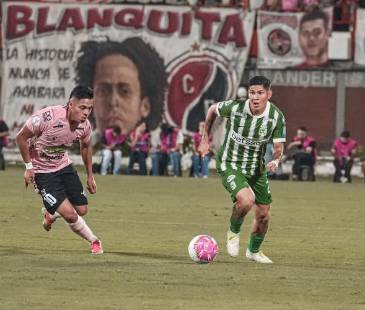 Cúcúta Deportivo vs Atlético Nacional en el General Santander. FOTO: CORTESÍA ATLÉTICO NACIONAL