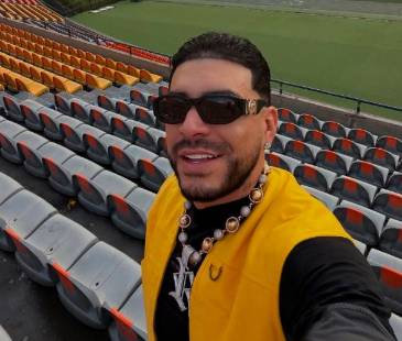 Ryan Castro, reguetonero antioqueño. <b><span class="mln_small-caps_mln">/FOTO: INSTAGRAM @ryancastrro</span></b>