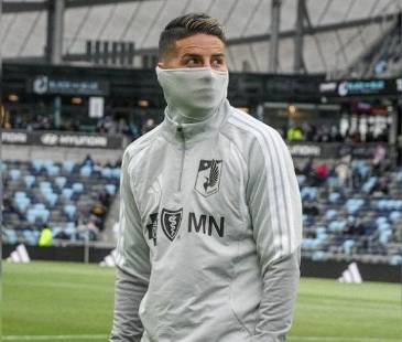 James Rodríguez se unió al Minnesota de la MLS a principios de febrero del presente año. FOTO: MINNESOTA.