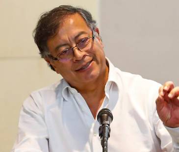 Presidente de Colombia, Gustavo Petro. FOTO: MANUEL SALDARRIAGA