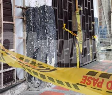 Sitio de El Ajizal donde fue asesinado Luis Eduardo Suárez Guedez, última víctima del municipio. FOTO: LAURA ROSA JIMÉNEZ VALENCIA