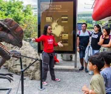 El Parque Explora será uno de los espacios con entrada gratuita para que lo recorra en familia. FOTO: ALCALDÍA DE MEDELLÍN