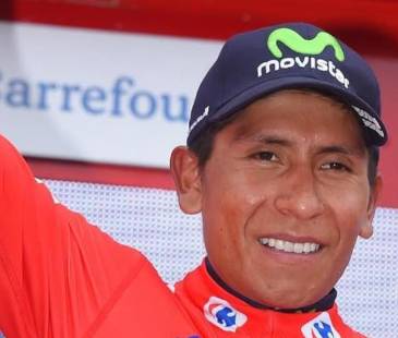 Nairo Quintana, ciclista colombiano. FOTO: @NAIROQUINCOFICIAL