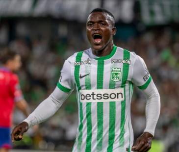 Kevin Viveros durante su paso por Nacional. FOTO: JUAN ANTONIO SÁNCHEZ