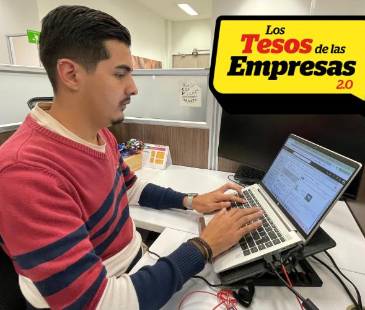 Juan José Casas Sepúlveda es admirado en su empresa por el crecimiento que ha tenido. FOTO: JAIDER ESCOBAR