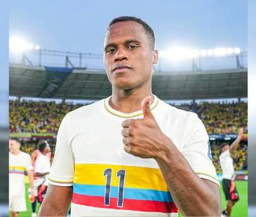 Jhon Arias jugador del Wolverhampton y de la Selección Colombia. <b><span class="mln_small-caps_mln">/ FOTO: INSTAGRAM @jhonariasa</span></b>