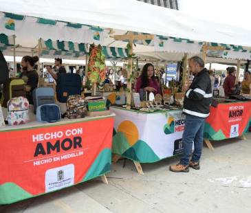 Feria Hecho en Medellín. FOTO: ALCALDÍA DE MEDELLÍN 