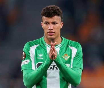 Nelson Deossa ha disputado 16 partidos en esta temporada con el Real Betis. FOTO: X BETIS