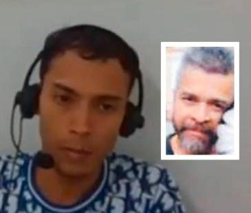 La víctima (foto detalle) era oriunda de Turbo y llevaba pocos meses trabajando como conductor en la plataforma. FOTOS: X @FISCALIACOL y CORTESÍA