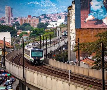 Metro de Medellín. FOTO: CAMILO SUÁREZ 