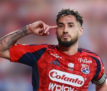 Francisco Fydriszewski se despidió del Independiente Medellín. FOTO: MANUEL SALDARRIAGA