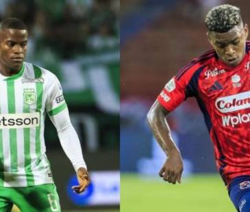 Andrés Felipe Román (Izq) y Brayan León Muñiz (Der). FOTOS: CAMILO SUÁREZ