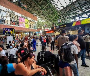 Instalaciones de la Terminal del Norte. <b><span class="mln_small-caps_mln">/FOTO: ANDRÉS CAMILO SUÁREZ ECHEVERRY</span></b>