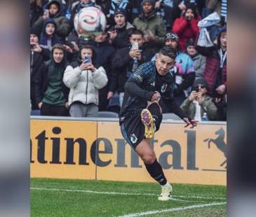 James Rodríguez con su club Minessota United FC. FOTO: INSTAGRAM @MNUFC