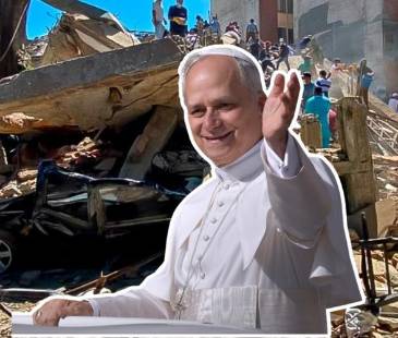 El papa León XIV envió un mensaje de cercanía a las víctimas y sus familias. FOTO: COLPRENSA