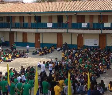 Escuela Normal Superior de Jericó. FOTO: TOMADA DE FACEBOOK INSTITUCIÓN EDUCATIVA ESCUELA NORMAL SUPERIOR DE JERICÓ