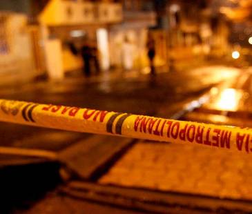 Referencia homicidio nocturno que no corresponde a este hecho en mención. FOTO: ARCHIVO EDWIN BUSTAMANTE