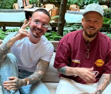 Casi 4 años después de la pelea decidieron hacer las paces. FOTO: INSTAGRAM @jbalvin