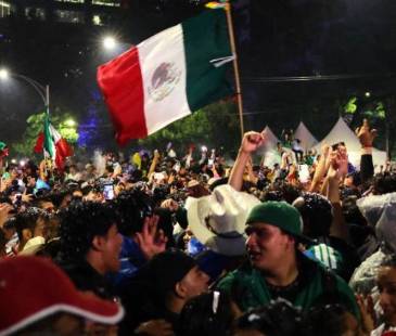Aglomeraciones en Ciudad de México. FOTO: TOMADA DE DIARIO EL SALVADOR