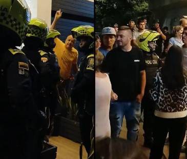 Los vecinos de este barrio se cansaron de la bulla que ajenos llegan a hacer a un edificio. FOTO: CAPTURA VIDEO