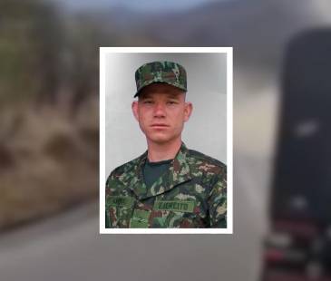 José Manuel López Villada, el soldado que falleció tras atentado con explosivos en vía Panamericana. FOTO: EJÉRCITO NACIONAL 