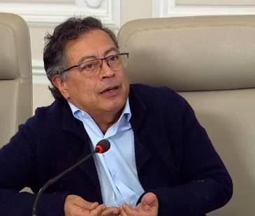 Gustavo Petro, presidente de Colombia. FOTO: COLPRENSA