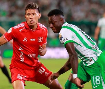 Nacional tiene un pie en la final de la Copa Colombia tras golear 4-1 a América de Cali en el partido de ida. <b><span class="mln_small-caps_mln">/FOTO: MANUEL SALDARRIAGA</span></b>