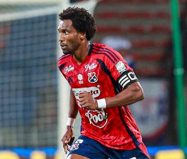 Didier Moreno, jugador del Independiente Medellín. FOTO: MANUEL SALDARRIAGA