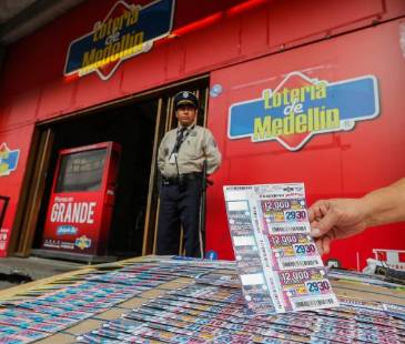 Lotería de Medellín. FOTO: MANUEL SALDARRIAGA 