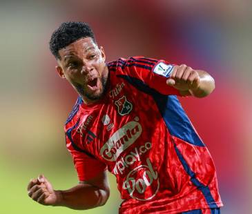 Jugador del Independiente Medellín, Frank Fabra. FOTO: MANUEL SALDARRIAGA 