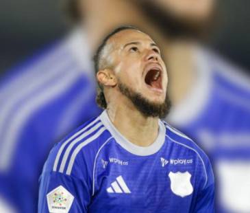 Leonardo Castro, futbolista de Millonarios. FOTO: COLPRENSA