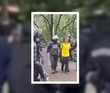 En los hechos no habrían resultado personas heridas. FOTO: FACEBOOK ¿QUÉ PASÓ PUES?