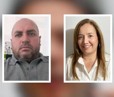 De izquierda a derecha: Diana Paola Toro Zuleta, Jorge Enrique Liévano Ospina, María Eugenia Domínguez Castañeda y Mauricio Jaramillo Botero. FOTOS: EDWIN BUSTAMANTE (DIANA TORO) Y TOMADAS DE CARACOL RADIO MEDELLÍN