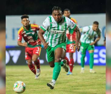 El Verde llega al clásico paisa con el agua al cuello. FOTO: ANDRÉS CAMILO SUÁREZ ECHEVERRY