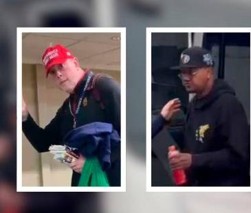 <span class="mln_uppercase_mln">El</span><b><span class="mln_uppercase_mln"> hombre deportado por amenazas (izq.) y el influencer expulsado (der.) fueron enviados a la ciudad de Miami. FOTO: CORTESÍA MIGRACIÓN COLOMBIA</span></b>