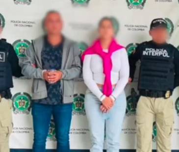 Capturan en Colombia a dos líderes de la banda La Empresa, requeridos en Chile. FOTO: MINISTERIO DE DEFENSA DE COLOMBIA 