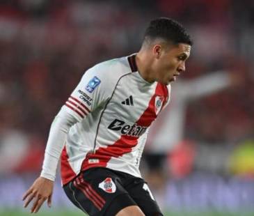 Juan Fernando Quintero, 10 de River Plate. FOTO: CORTESÍA RIVER PLATE