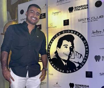 Luis Marino Díaz, hijo del cantante Diomedes Díaz. FOTO: @LUISMARIANOD
