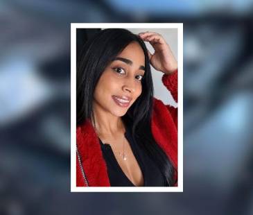 Ella era Geraldin Vanegas, quién murió tras ser atropellada en Copacabana. FOTO: CORTESÍA