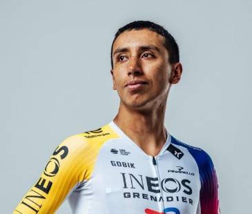 Egan Bernal sería una de las fichas claves del equipo Ineos para la ‘Corsa Rosa’ que se correrá entre el 8 y 31 de mayo. FOTO: INSTAGRAM @EGANBERNAL