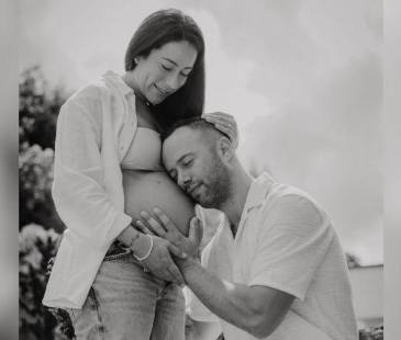 Mariana Pajón dio a luz a su primogénito el pasado viernes. FOTO: IG @vincentpelluard