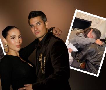 Pipe Bueno esperó a Luisa con una sorpresa muy romántica en su hogar. FOTOS: INSTAGRAM @PIPEBUENO