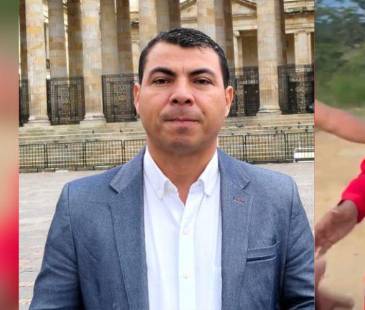 Andrés Vásquez, candidato al Senado y Ana Guetia, a la Cámara, fueron retenidos el pasado miércoles. FOTOS: X @SOYCONSERVADOR Y FACEBOOK ANA GUETIO